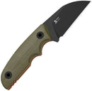 Kizer Cutlery Snick Fixed Blade Grn G10