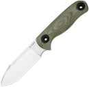 Kizer Cutlery Drop Bear Fixed Blade Green