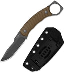 Kizer Cutlery Billy Bones Fixed Blade Brn