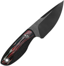 Kizer Cutlery Finch Fixed Blade Wood/Mic