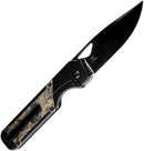 Kizer Cutlery Militaw Framelock Gold CF