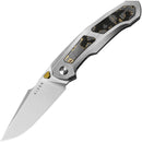Kizer Cutlery Feweed Framelock Gold Camo
