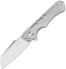 Kizer Cutlery Crest Framelock Gray Ti