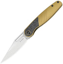 Kizer Cutlery Raze Framelock Gold CF