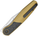 Kizer Cutlery Raze Framelock Gold CF