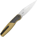 Kizer Cutlery Raze Framelock Gold CF