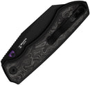 Kizer Cutlery Wharning Button Linerlock Blk