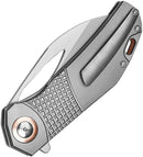 Kizer Cutlery Hawk Linerlock Gray Ti