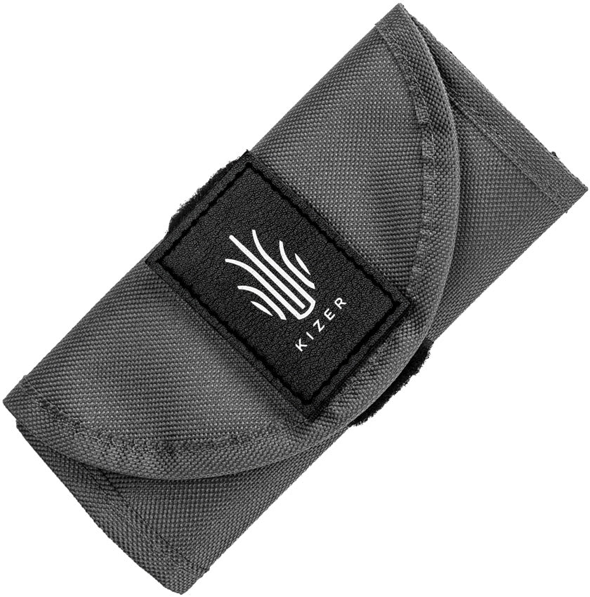 Zizer Roll Kizer Cutlery Knife Roll Gray