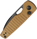 Kizer Cutlery Parakeet Button Lock Micarta