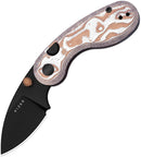 Kizer Cutlery Microbe Button Linerlock Cop