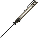 Kizer Cutlery Drop Bear 2 Button Lock