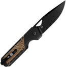 Kizer Cutlery Militaw Framelock Grn Mic