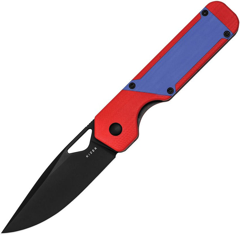 Kizer Cutlery Militaw Framelock Red/Blue