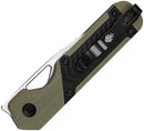 Kizer Cutlery Mini Militaw Framelock Green