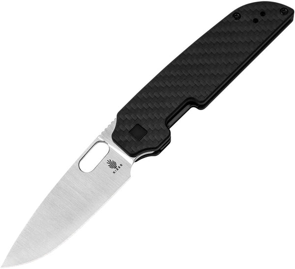 Kizer Cutlery Varatas Linerlock CF/G10