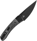 Kizer Cutlery Mini Momo Linerlock Blk Mic