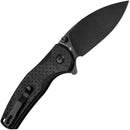 Kizer Cutlery Mini Grouper Button Lock Blk