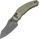 Kizer Cutlery Bulldog Clutch Lock Grn Mic