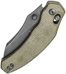 Kizer Cutlery Bulldog Clutch Lock Grn Mic