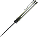 Kizer Cutlery Shot Linerlock Green Alum