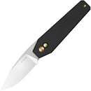 Kizer Cutlery Tomb Button Lock Black
