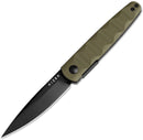 Kizer Cutlery Bamboo Linerlock Green