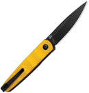 Kizer Cutlery Bamboo Linerlock Yellow