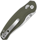Kizer Cutlery Phoca CC Clutch Lock Grn Mic