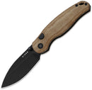 Kizer Cutlery Phoca BD Button Linerlock Brn