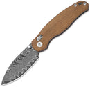 Kizer Cutlery Phoca CD Clutch Lock Wood