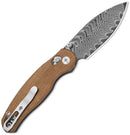 Kizer Cutlery Phoca CD Clutch Lock Wood