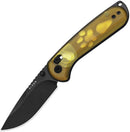 Kizer Cutlery Buddy II Clutch Lock Amber PEI