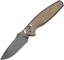 Kizer Cutlery Khamsin Clutch Lock Bronze