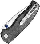 Kizer Cutlery Glaux Button Linerlock Blk