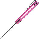 Kizer Cutlery Cormorant Button Lock Pink