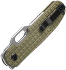 Kizer Cutlery Cormorant Button Lock Green