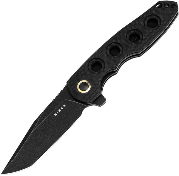 Kizer Cutlery Z-82 Linerlock Black G10