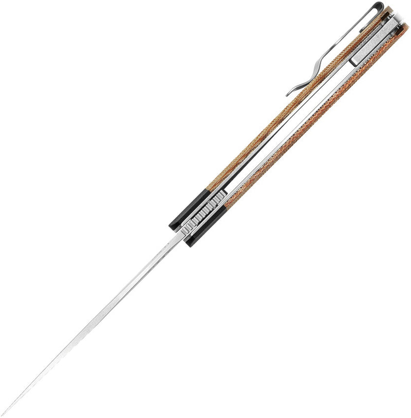 Kizer Cutlery Momo Linerlock Micarta