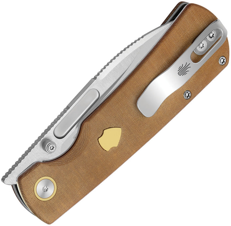 Kizer Cutlery Retro Linerlock Micarta