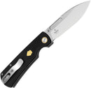 Kizer Cutlery Retro Linerlock Black G10