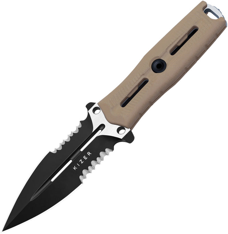 Kizer Cutlery Norcros Fixed Blade Tan