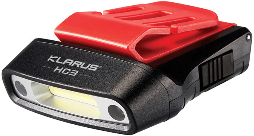 Lampada Frontale Klarus HC3 A Clip – Torcia LED Ricaricabile Per Casco, Visiera, Tracolla