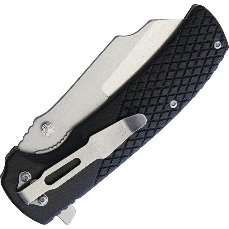 Komoran Linerlock Black G10