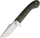 Komoran Fixed Blade Green Micarta
