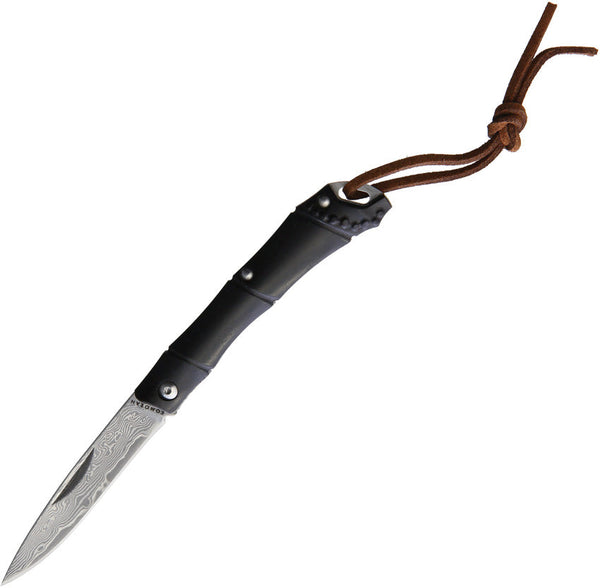 Komoran Bamboo Damascus Folder