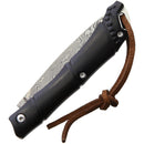 Komoran Bamboo Damascus Folder