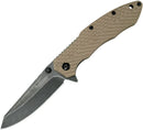 Kershaw Brookside Linerlock Tan A/O