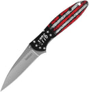 Kershaw Leek Linerlock A/O 1776 Flag