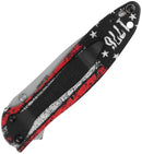 Kershaw Leek Linerlock A/O 1776 Flag